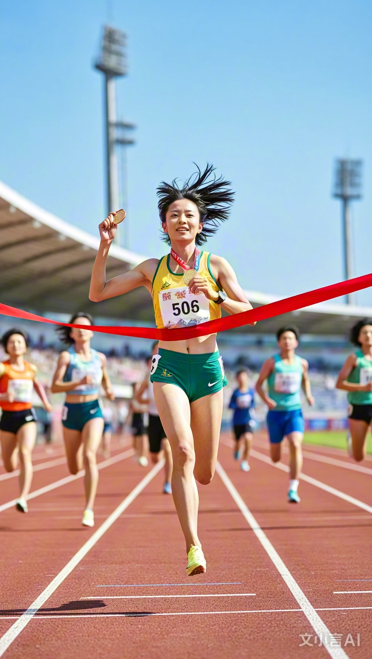 开云体育入口-运动员的努力得到回报，夺得桂冠